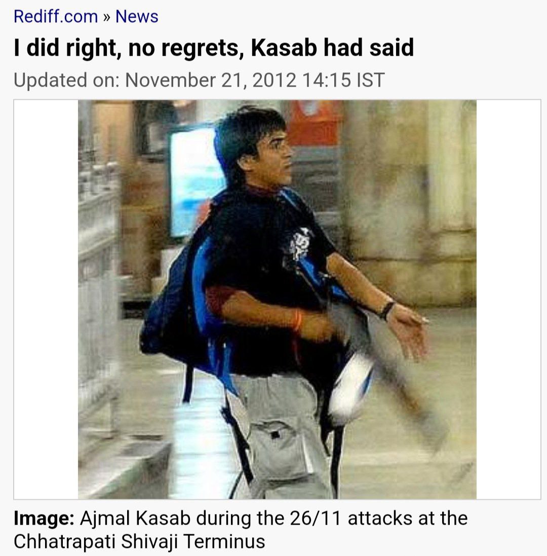 lonermonkeyy's tweet photo. #SoniaGandhi #AntoniaMaino signed a mercy petition for #AjmalKasab and #Congress @INCIndia #RahulGandhi said that it was difficult to stop terror attacks all the time. vote for either #CongressCrooks or #NarendraModi for a continued safer #BharatTrustsModi #2024Elections https://t.co/iF2rbSZcdV