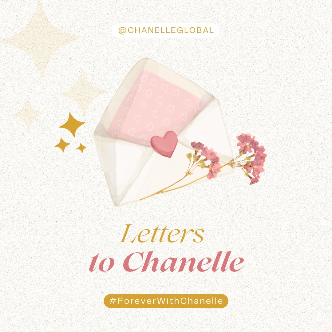 CHANELLEGLOBAL's tweet photo. Write a letter to Chanelle using the hashtag #ForeverWithChanelle. The letter can be as long or short as you want, let’s just show our love and appreciation to her and her hard work. She is currently in university, so let’s motivate her to keep pushing forward.

#CHANELLE #샤넬 https://t.co/yktpJ0xhoi