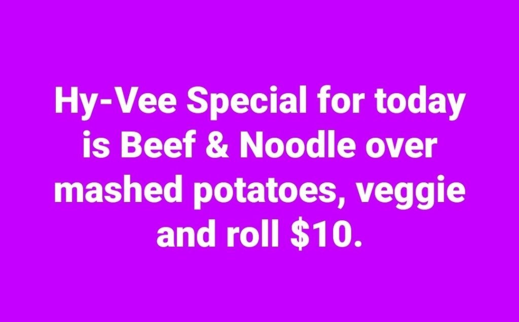 HyveeRedOak's tweet photo. https://t.co/uAXNGAQ5n2