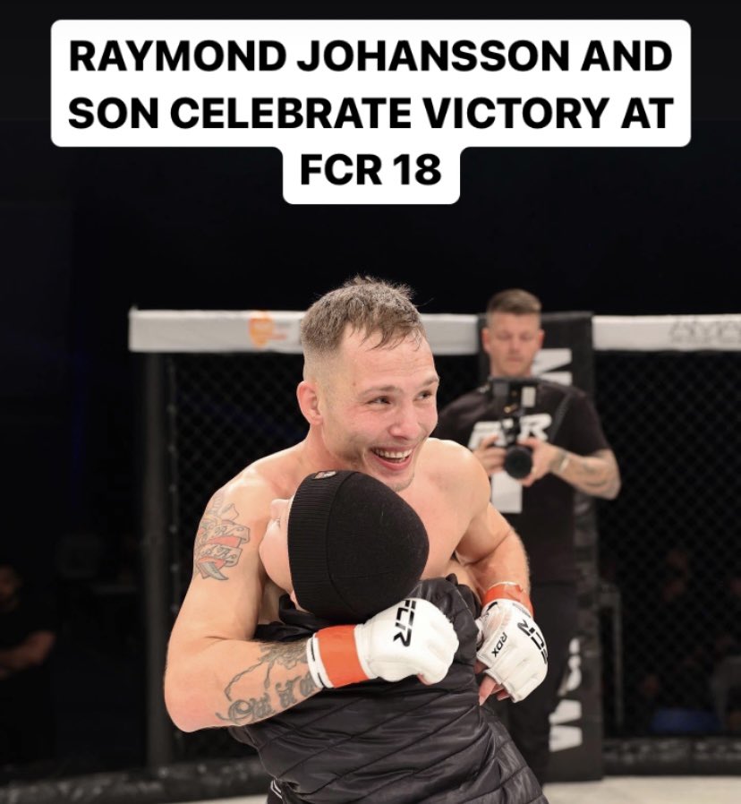RAYMOND JOHANSSON AND SON CELEBRATE VICTORY AT FCR 18

Freja MMA's post fight interview with Raymond Johansson at Fight Club Rush 18

youtu.be/Jl66iMmv65Q?si…

#FCR18