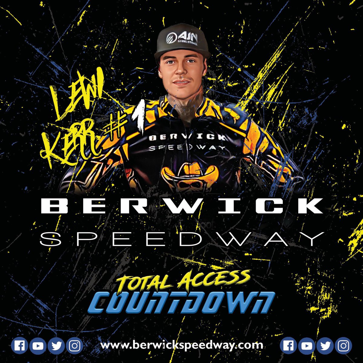 TOTAL ACCESS WITH LEWI KERR! 

Your new Berwick Bandits number 1 Lewi Kerr joins Framey at 8pm tonight to discuss all things 2024! 

Lets do this 💪🏁

#berwickupontweed #britishspeedway #banditcountry