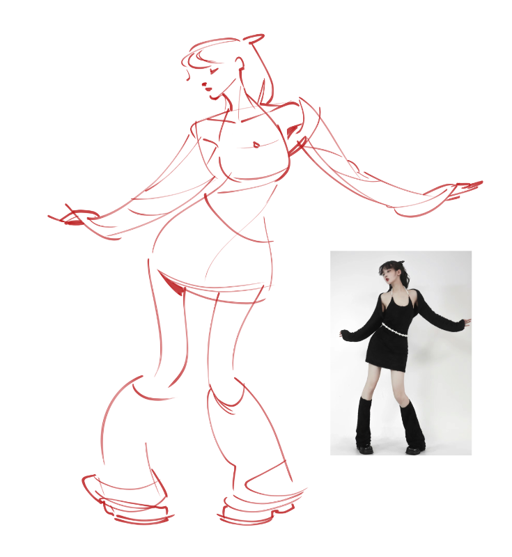 Joeyccoco's tweet photo. Gesture drawing https://t.co/DaZtJAKDyb