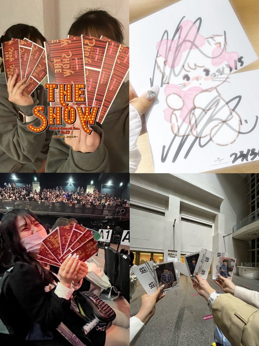 una__f's tweet photo. 自分記録用。
【2月】
トラジ�� in 朱鷺メッセ
【3月】
NOA サイン会 in 大阪
トラジャ in ピア
中山優馬 in 愛知,EX
【5月】
NOA ワンマン in EX
舞台三銃士 in 大阪
【7月】
わっしょい in 京セラ
【8月】
サマステ in EX
【10月】
まさと ファンレ返信
キンプリ in Kアリ https://t.co/vuWem2YQ61