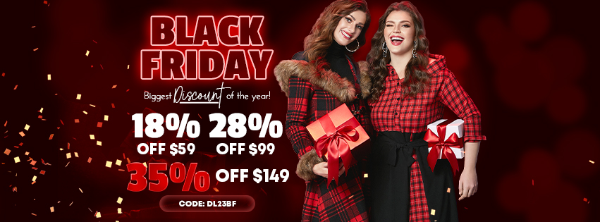 Boost Your Sales with Dresslily Black Friday!
💥Code: DL23BF（$59-18%,$99-28%,$149-35%）

💥BUY 1 GET 1 FREE
#blackfridaysale #christmasgiftideas #plussizefashion #wintershopping #vintagelooks #menshoodies #mensfashion #jewelry #shoes #giftideas
ad

👇
dresslily.com/promotion/blac…