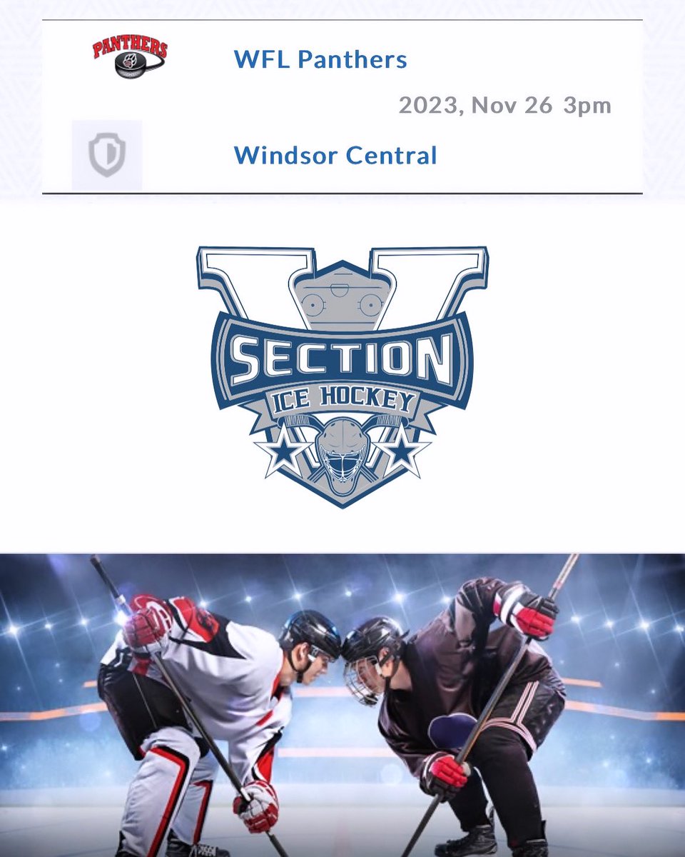 Christal Jensen Kent (@flx_ad) on Twitter photo Good luck today, home opener for WFL Panthers 🏒… MacDougall representing Waterloo! Follow all schedules here: sectionvny.org/public/genie/7…
@WaterlooFamily <a href="/WaterlooVC/">@WHS Varsity Club</a> <a href="/GCSD_Athletics/">Geneva City School Athletics</a> <a href="/FLTimesSports/">FL Times Sports</a> <a href="/FingerLakes1/">FingerLakes1.com</a> Good luck today, home opener for WFL Panthers 🏒… MacDougall representing Waterloo! Follow all schedules here: sectionvny.org/public/genie/7…
@WaterlooFamily <a href="/WaterlooVC/">@WHS Varsity Club</a> <a href="/GCSD_Athletics/">Geneva City School Athletics</a> <a href="/FLTimesSports/">FL Times Sports</a> <a href="/FingerLakes1/">FingerLakes1.com</a>