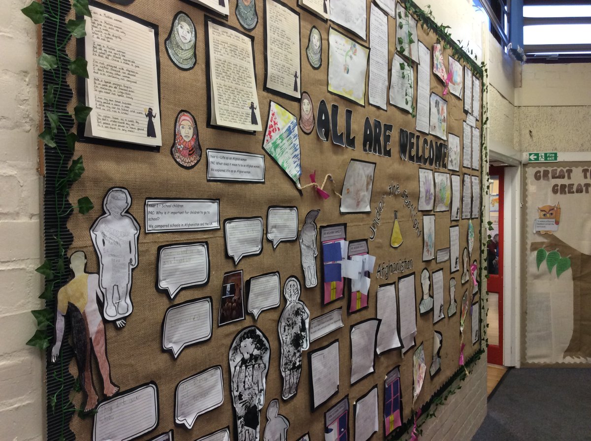 Culture corners around school #RE #concepts #divesity