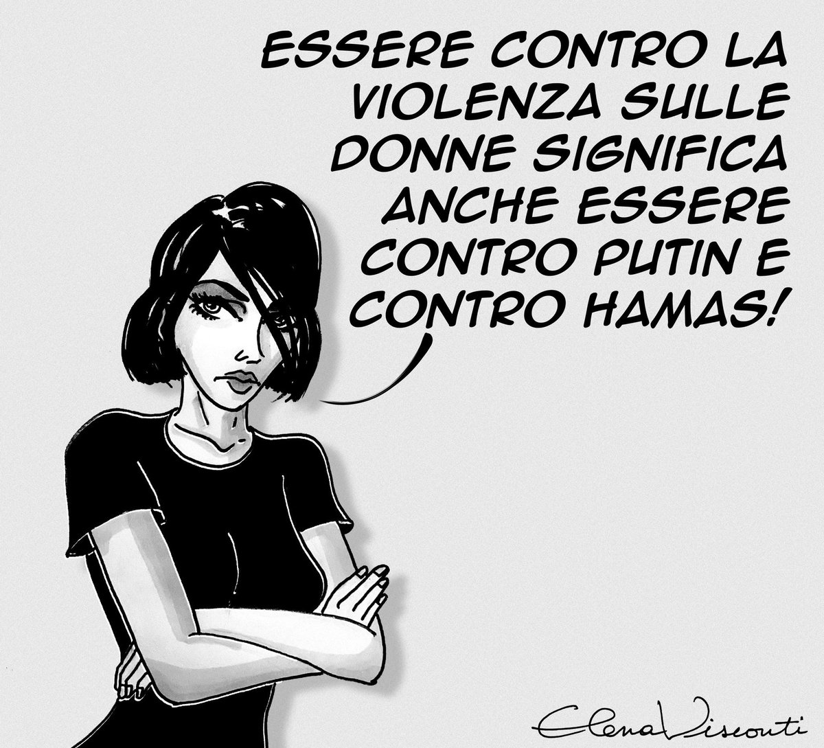 La nuova frontiera della violenza sulle donne è usare la nostra sofferenza per fare propaganda di guerra.
Che schifo.

#nonunadimeno #bastaviolenza #violenzadigenere