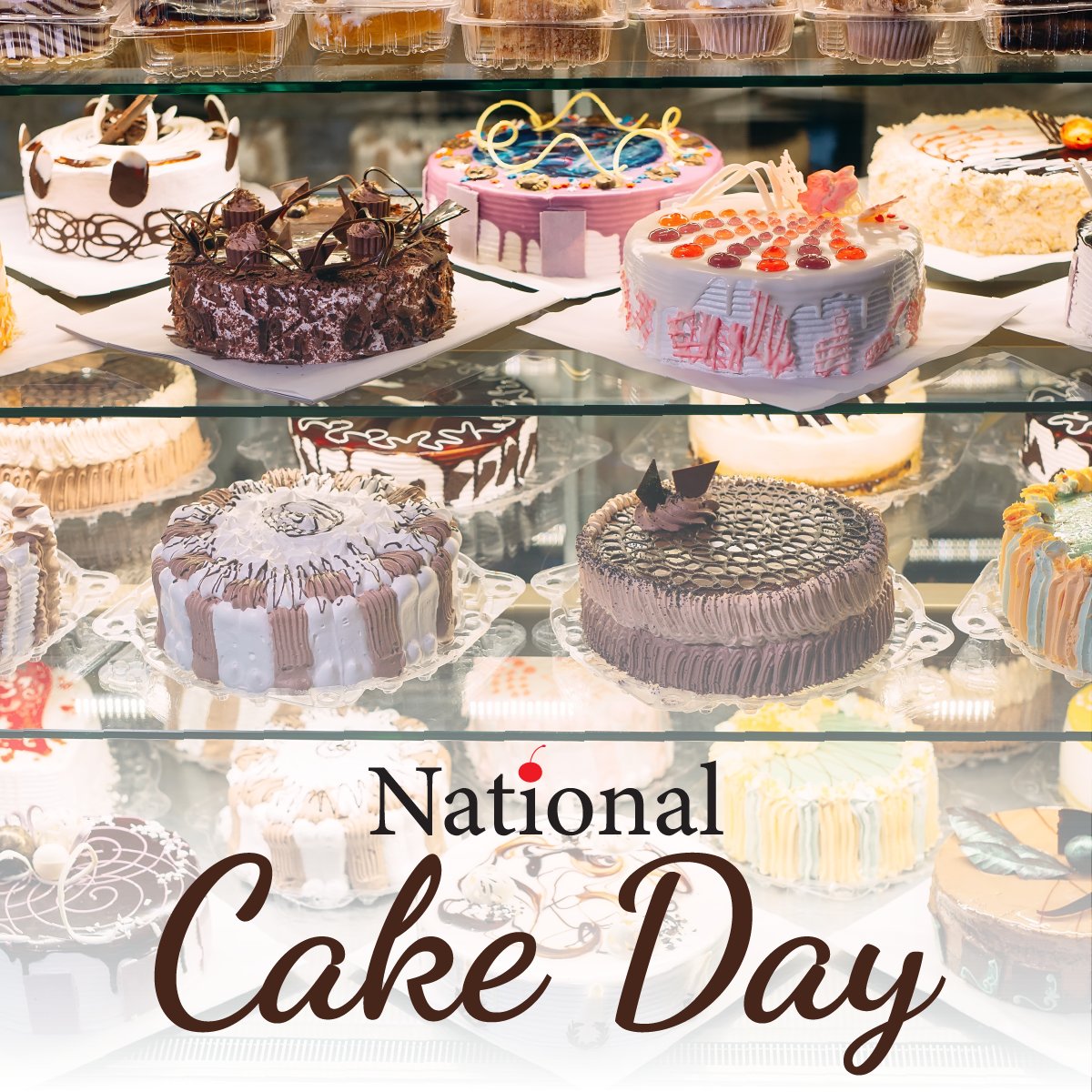 Let them eat cake! 🍰 Indulge in your favorite slice today and share your sweet creations with us. #NationalCakeDay #CakeLovers