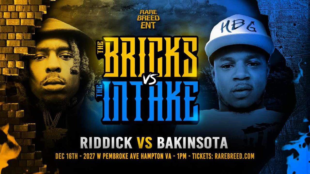 RiddickYung's tweet image. DEC 16  HAMPTON VA ‼️‼️‼️‼️ AYE @MzLeta_Truth  WTF IS A ROOKIE TO A VET 

Y’all go cop that vod / get yur tickets 🔥🔥 
GONNA BE MY BEST ONE YET #30GANG #STR8LIKEDAT #RBE #BRICCSHYT 🧱🦈
