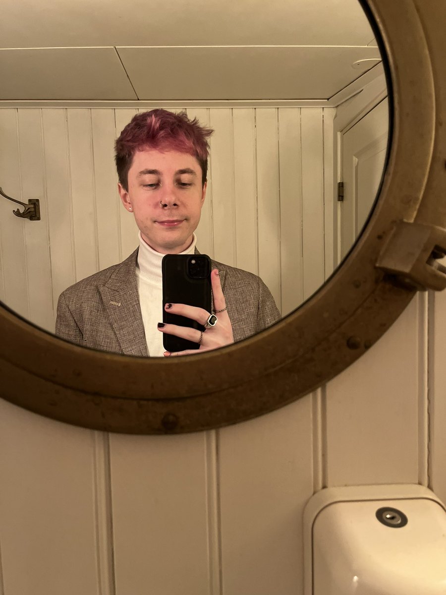 So blue conditioner makes your hair more blonde and purple conditioner makes your hair… purple