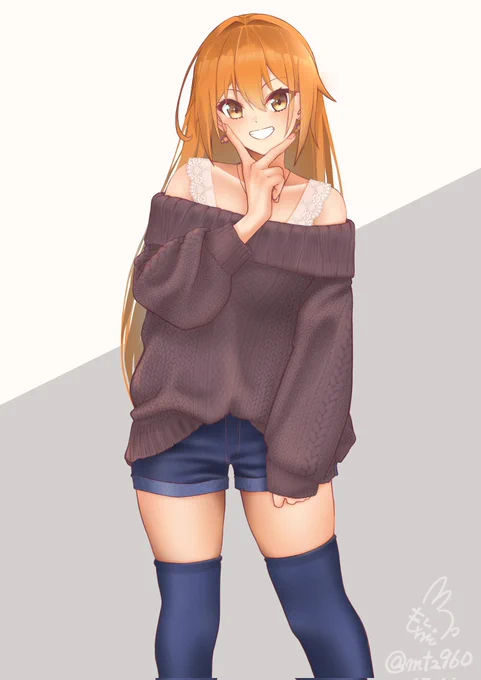 #エリイラスト間に合わなかった誕生日イラストです、おめでとうございました 