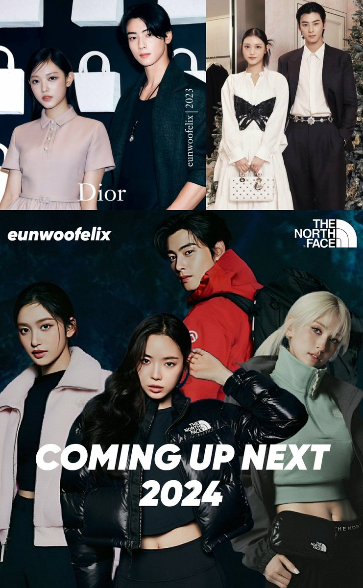 feliceunwoo's tweet photo. Cha Eunwoo's supremacy, Cha Eunwoo x Idol in 2024 💙 #CHAEUNWOO #차은우 #HAERIN #SONNAEUN #LEESEO #SOMI #Dior #THENORTHFACE #WhiteLabel #ASTRO #IVE #NewJeans #이서 #손나 #NewProject2024 #Collaboration #SoutKorea #Japan #USA #LONDON #VMAJ2023 #2023MAMAAWARDS https://t.co/VkiJ3mb46u