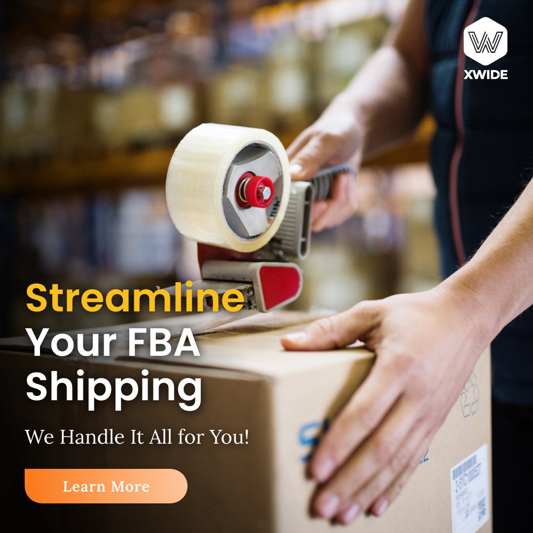 🌟 Attention #AmazonFBASellers!Looking to cut down on FBA prep costs?📦Check out our top-notch FBA prep services. Follow us and DM now, your first shipment's prep service is on us -absolutely FREE! 🎉#FBAPrep #FulfillmentCenter