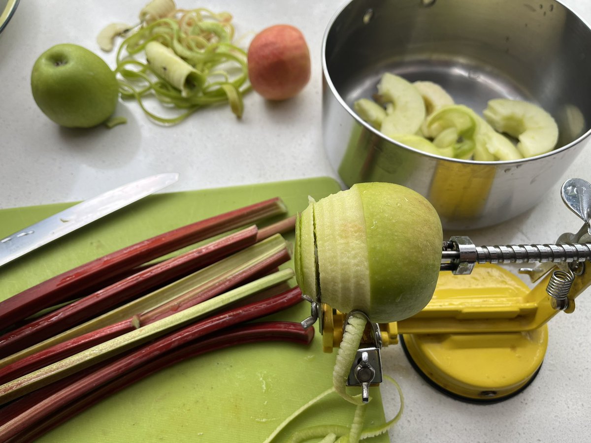 Good morning Australia. I’m pretty much back to normal now after my #ClimateHungerStrike. Thanks to everyone who’s asked. This morning I’m making apple slinkies for school lunches and rhubarb and apple compote for breakfasts. I’ll also try and give @AlboMP my petition this week!