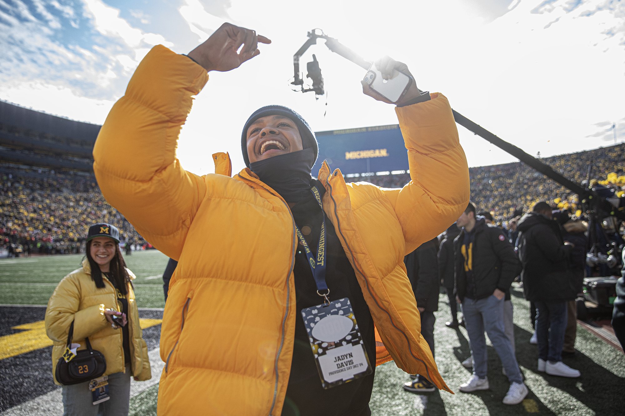 Providence Day QB Jadyn Davis commits to Michigan