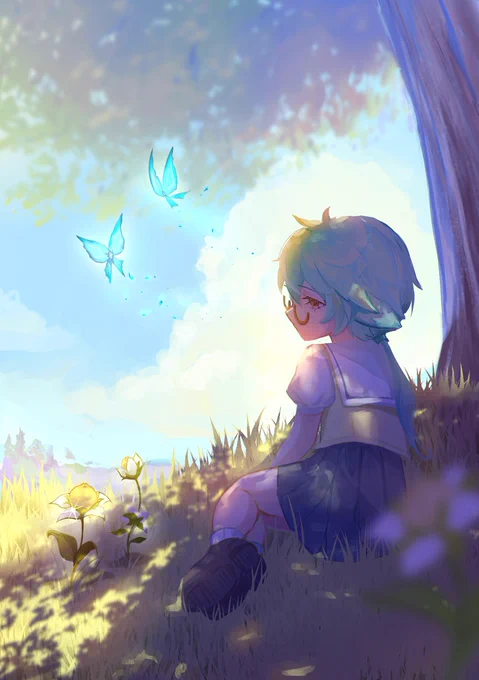 Happy Birthday Sucrose!I made this artpiece for the Spun Sugar Anthology. Happy to be able to share it with you all #Sucrose #スクロース生誕祭2023 