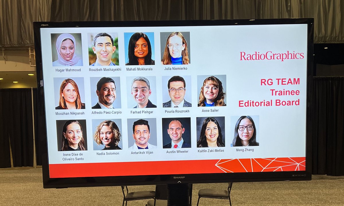 🌆Tomorrow at #RSNA23 Discovery Theatre! Medical students and #radres 
check out these presentations from the #RGTEAM <a href="/RadioGraphics/">RadioGraphics</a>!

🏆09:00 How to Create an Award-Winning <a href="/RSNA/">RSNA</a>  Educational Exhibit
🩻09:45 #RGTEAM Interactive Case Challenge
🙋‍♂️10:30 QA with the #RGTEAM