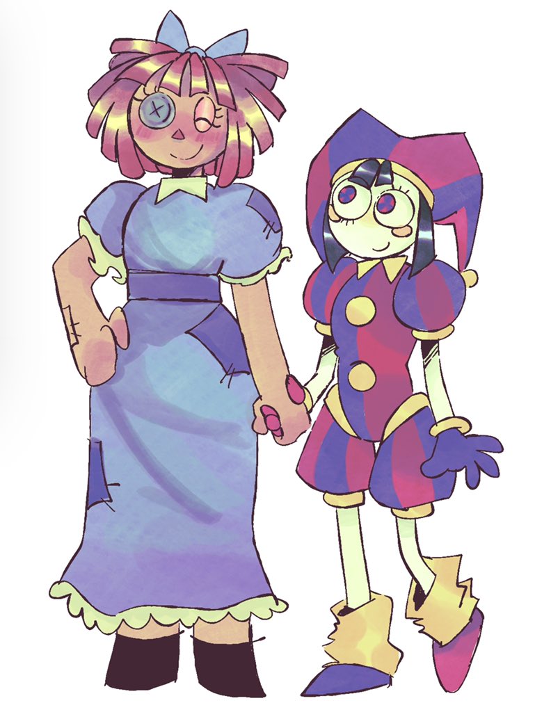 Syrene_009's tweet photo. The only type of Ragapom art I can do before I start getting scared https://t.co/SpZRMiCbRm