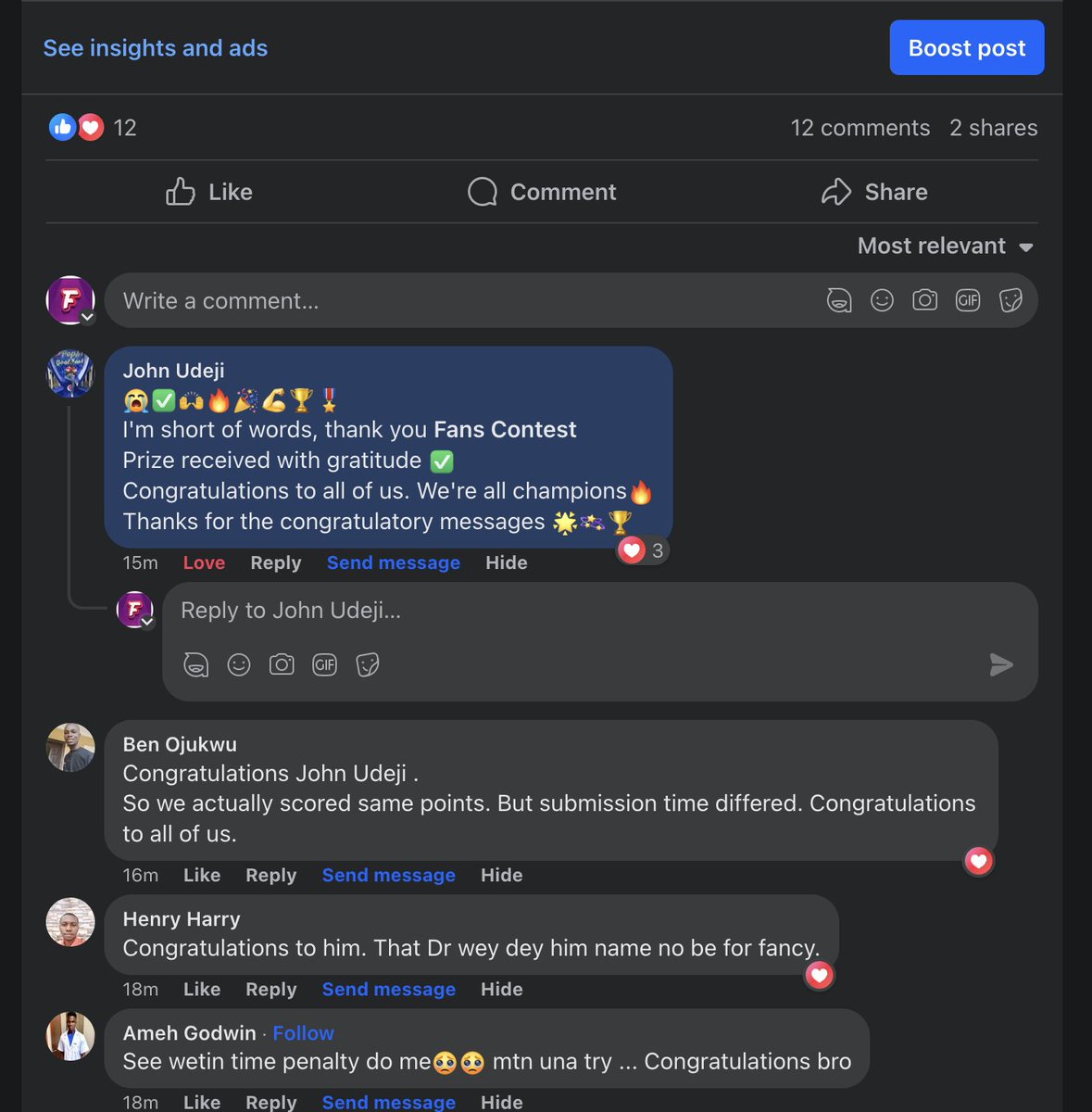 fanscontest's tweet photo. What a night! Rewards have been sent.

Have a lovely night, everyone. https://t.co/8tVkycZCEr
