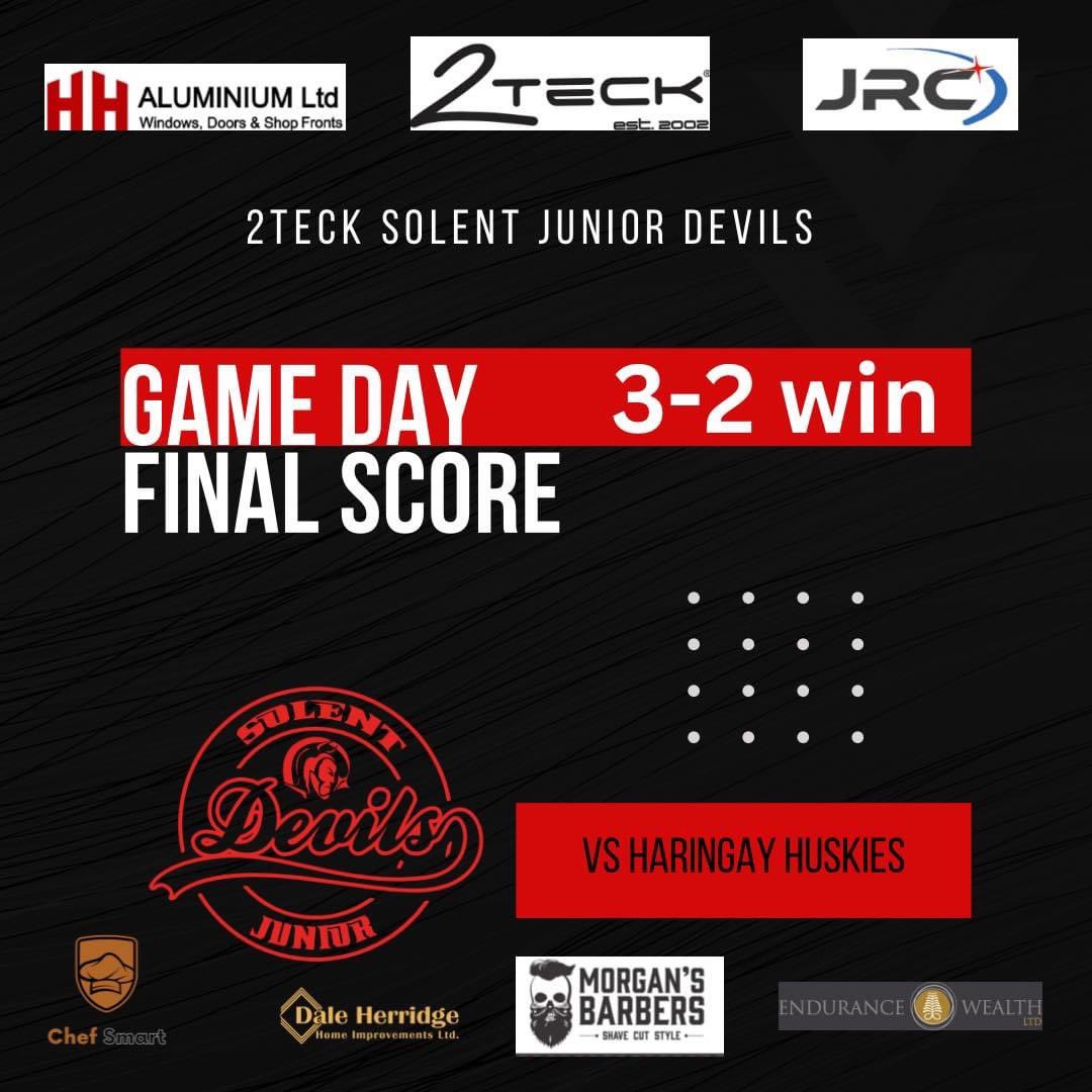 🎉3-2 win for the lads tonight very hard fought game against the <a href="/HaringeyHuskies/">Haringey Huskies IHC</a>