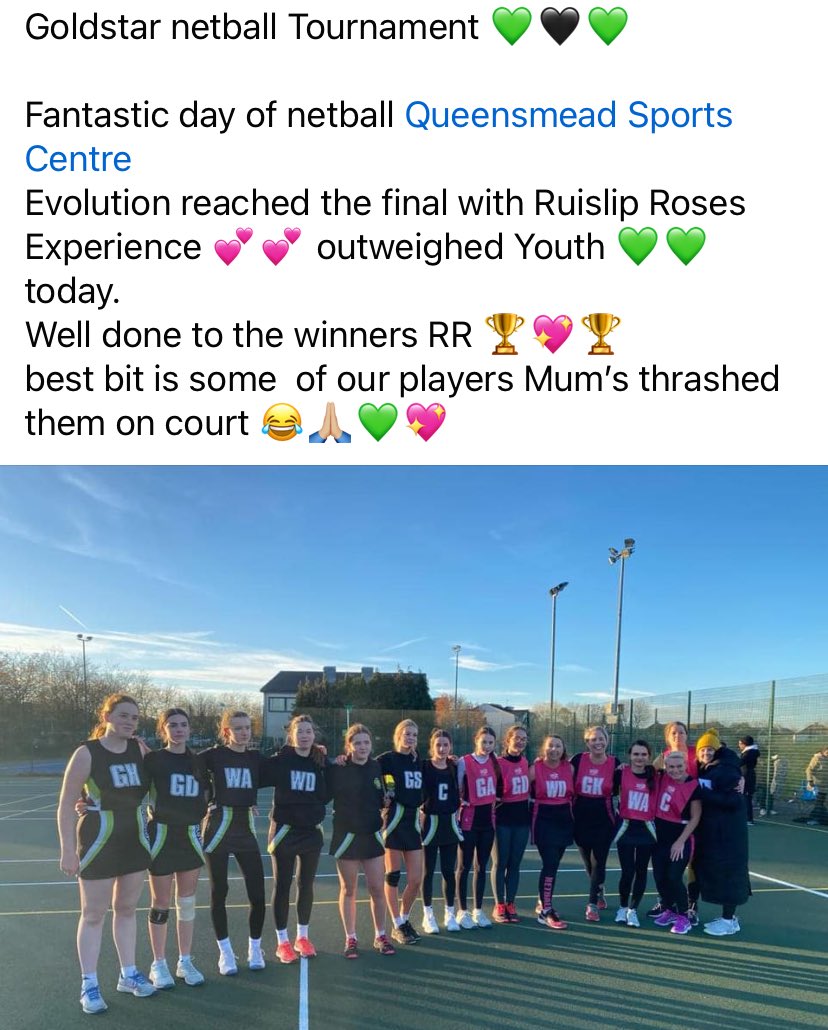 Evolution Netball Club (all levels & ages welcome) (@evolution_nc) on Twitter photo 