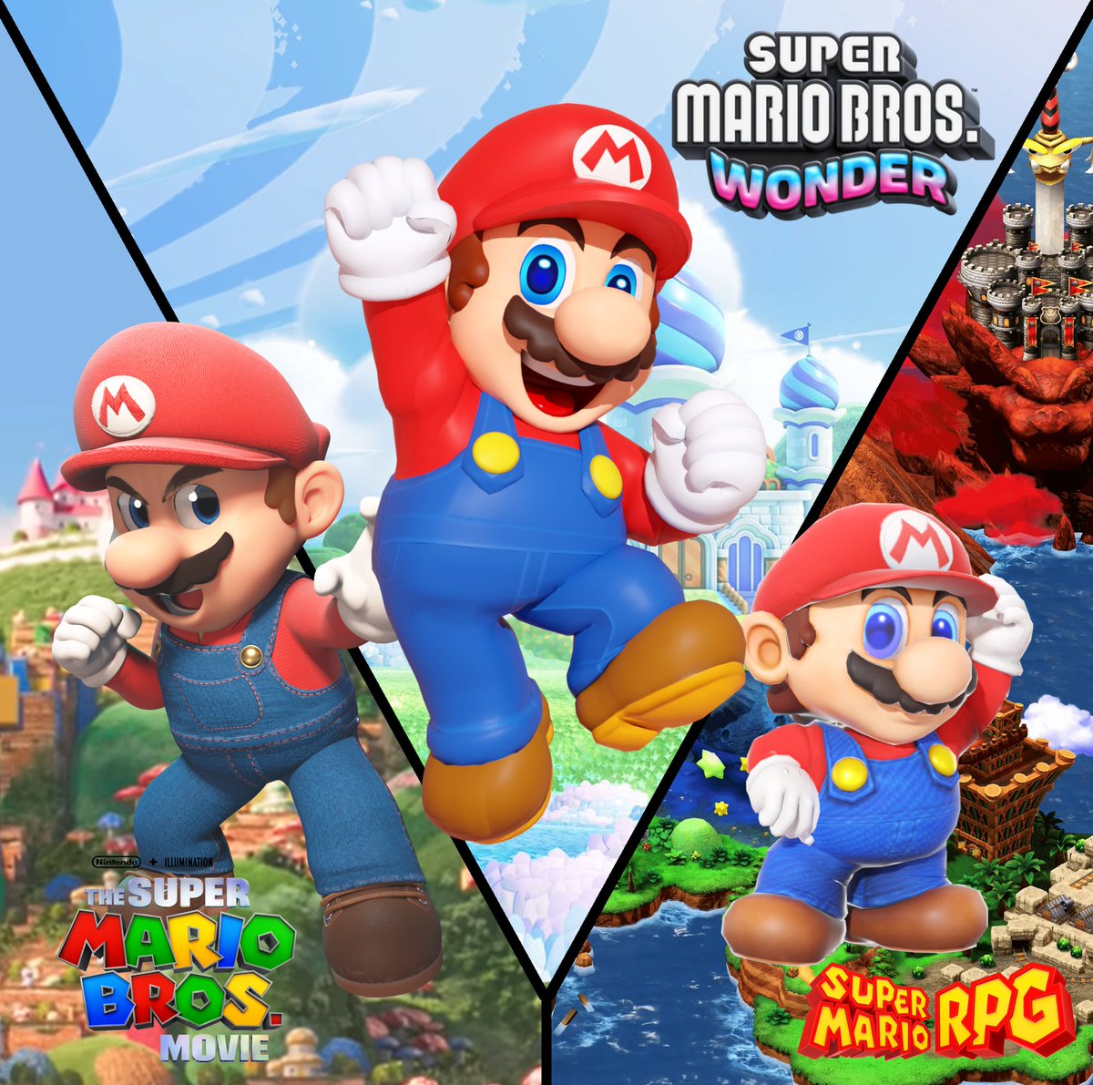 I like this new era of Mario

#SuperMarioBrosWonder #SuperMarioRPG #MarioMovie