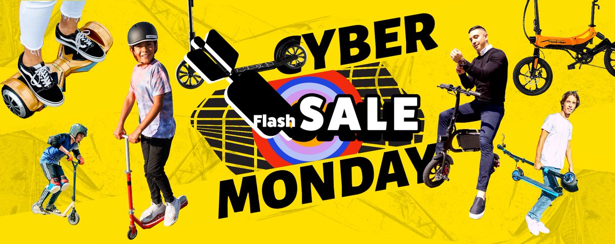 🚀✨ Elevate Your Ride with Swagtron's Cyber Monday Extravaganza! ✨🚀
Revolutionize your commute with Swagtron's CRAZY Cyber Monday deals! 🎉 Snag #eBikes, #Hoverboards, and #ElectricScooters at jaw-dropping prices! 🚴‍♂️🛴🔥🌟 Swagtron.com🌟
🚀✨#CyberMonday #Hoverboard