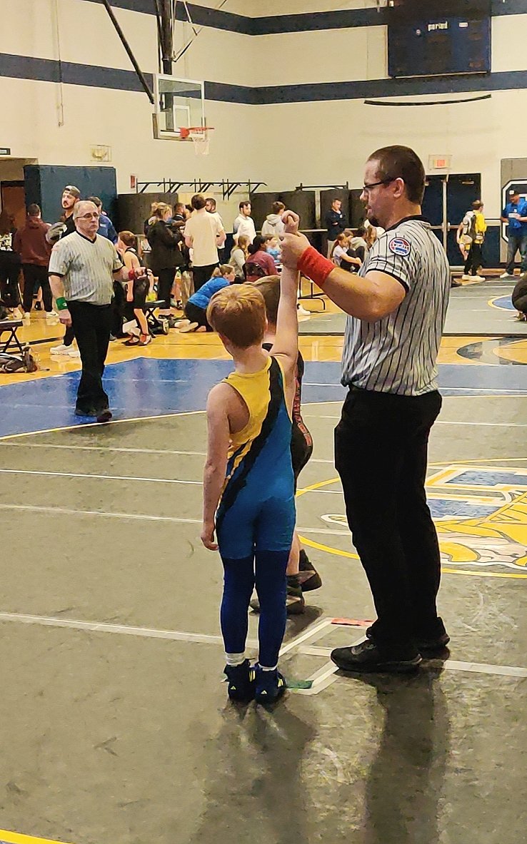 Coach_Edwards66's tweet photo. Back on the mats for the first tournament of the season. My man finished strong today.๐ช๐ป๐
#AnkleBiter https://t.co/22PjTdbF34