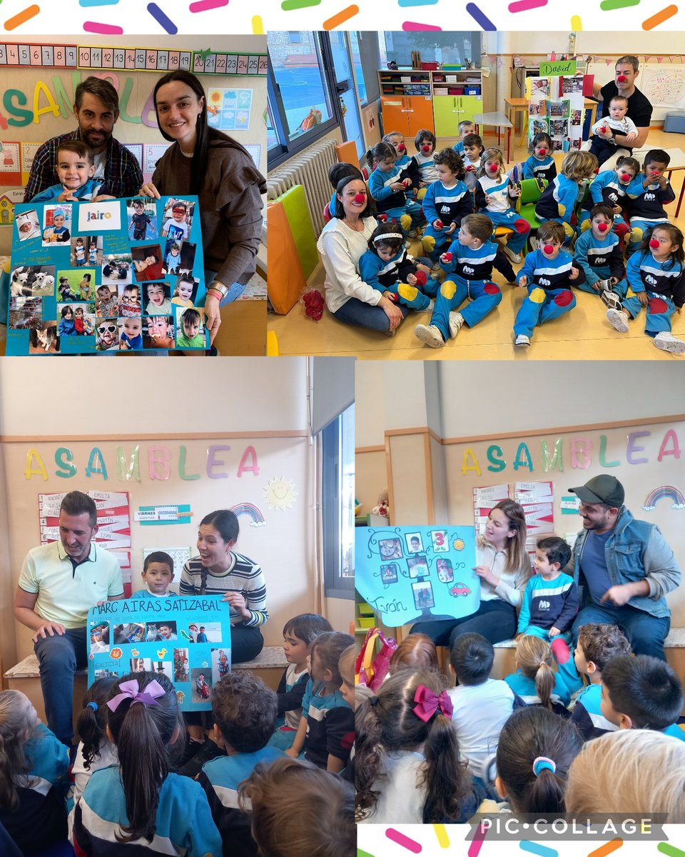 InfantilICM's tweet photo. ¡Seguimos con las visitas de los papás! Estamos conociendo muchas cosas de los peques😍 y estamos todos encantados!
Esperando futuras visitas de los papis de P3.
🏫@colegioicm
Actividad: "Así soy yo"
Proyecto: "Mi cole, mis amigos y yo" https://t.co/DN7YyCOU7K