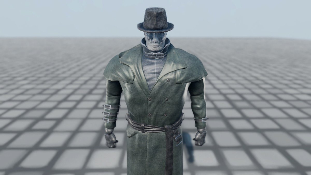RoboKiller9's tweet image. Finally got around to finishing the Mr. X model. Might release it soon. Humanoid builds are challenging, but I’m happy how it turned out! 
#Madeindreams #DreamsPS4 #ResidentEvil