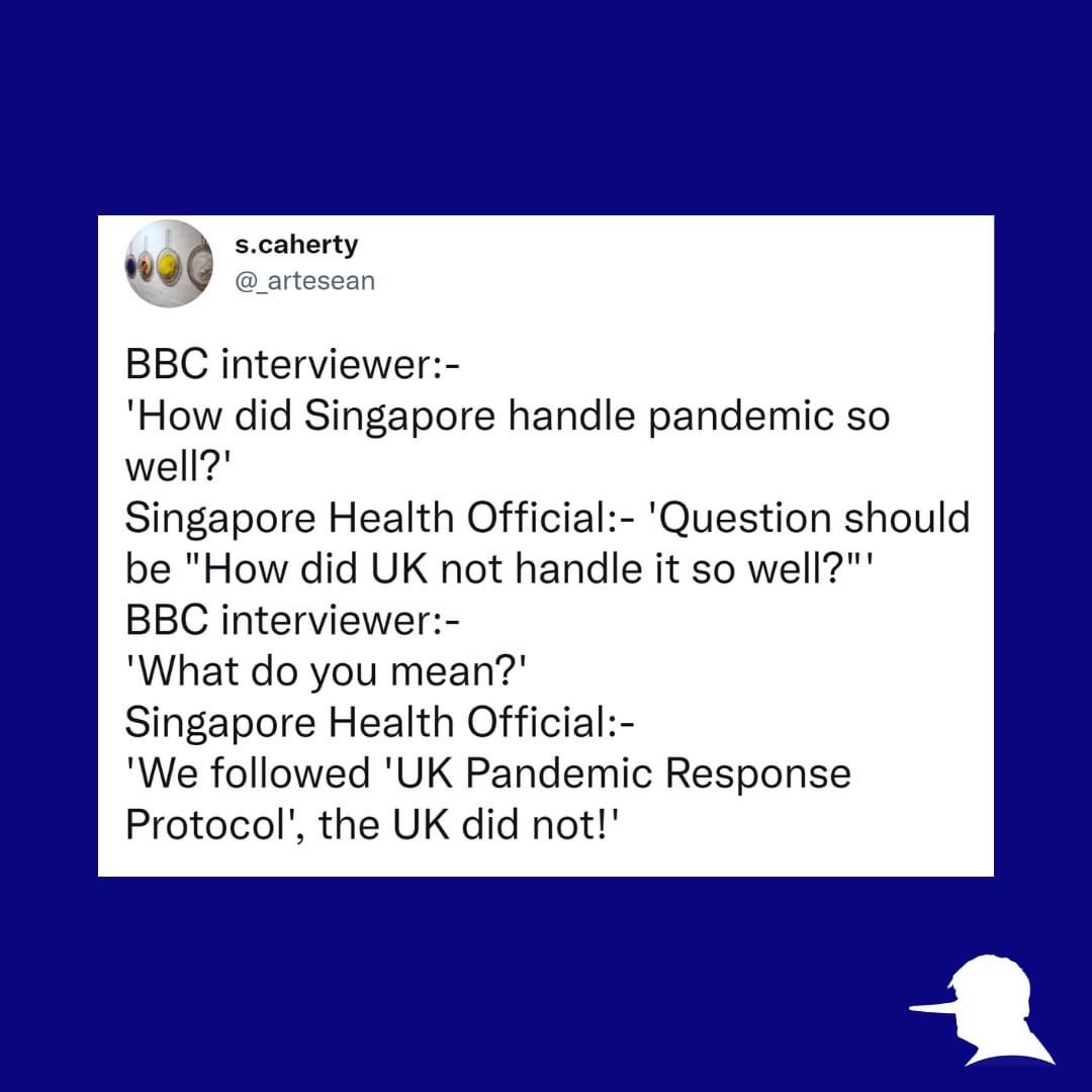 @LBC @RachelSJohnson The pandemic ‘response’ was hampered by #JohnsonTheLiar & his cabinet of clowns 🤡. Be thankful it’s just an enquiry and not the prosecution it should be. #ToryDeathCult #ToryCovidCatastrophe
