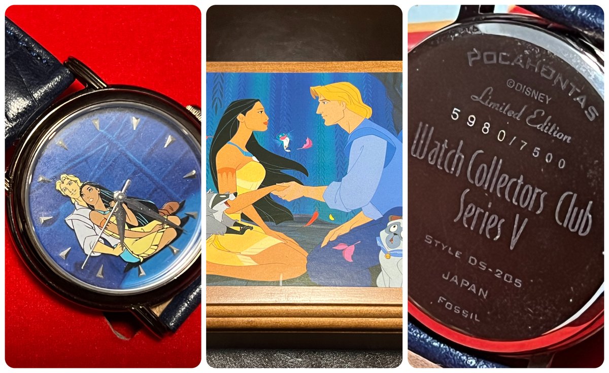 RARE Disney #Pocahontas #FossilWatch #DisneyWatch Ltd Ed in Collectors Music Box NEW 5980/7500 #disneygifts #disneycollectibles #ebayfinds #vintagegifts #vintagewatch #MusicBox #disneyanimation #DisneyLimitedEdition #ebayfinds #collectiblewatch #gifts ebay.com/itm/2665017388…