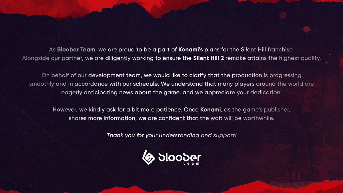 Bloober Team (@BlooberTeam) on Twitter photo 2023-11-26 20:59:34