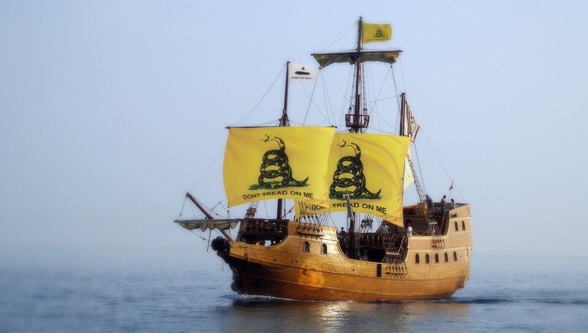 TheBabylonBee's tweet photo. Libertarian Pilgrims Set Sail For Argentina In Search Of A Better Life 
https://t.co/ClQYPWuoT6 https://t.co/Wd12QBv6fO