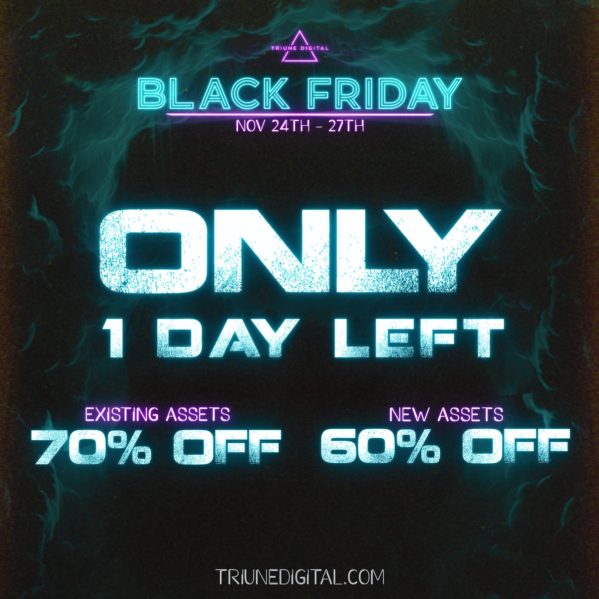 Get up to 70% off our VFX, SFX, and Music Assets! Sale ends tomorrow! 

Click for more! ow.ly/8ah350QbfHV