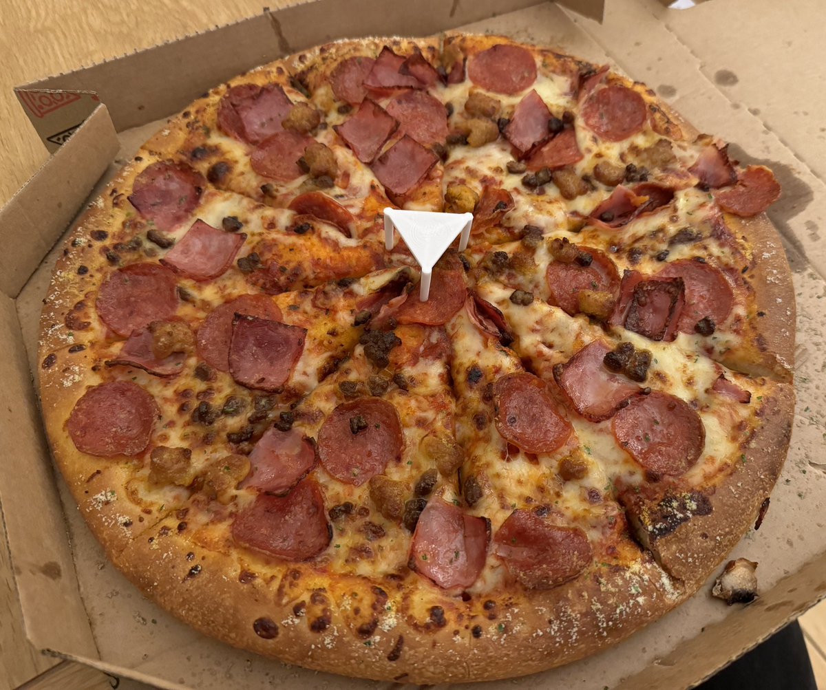 antlersandstuff's tweet image. Presented without context.

#pizza #pizztime #ham