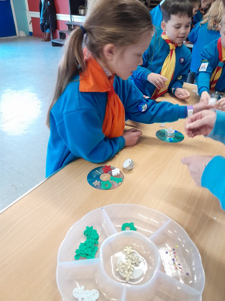 Our busy Beavers had a wonderfully festive time at their Christmas craft day! #scouting #Christmas #BeaverScouts