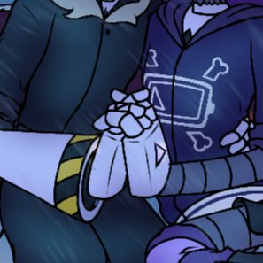 Haven't posted in a while. hard at work on a few commissions and comic sketches. So in the meantime a cropped N and Uzi holding hands! If you want, you can feel free to use it as a profile pic or whatnot. Up to you.
#nuzi #NxUzi #holdinghands