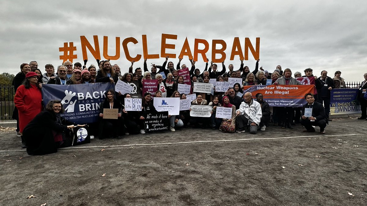 #nuclearban ! #nuclearbanweek #nuclearbanNYC