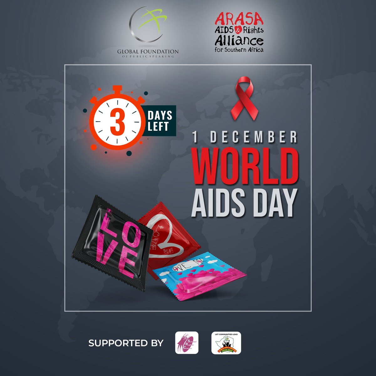 GFPSzw's tweet photo. "AIDS today is not a death sentence. It can be treated as a chronic illness, or a chronic disease" - Yusuf Hamied
One hand, one condom, countless lives saved. Be a part of the solution! #EndHIVTransmission #SafeSex #WorldAIDSDay2023 

@naczim @_ARASAcomms @SexualTalk https://t.co/upfzez5yeJ
