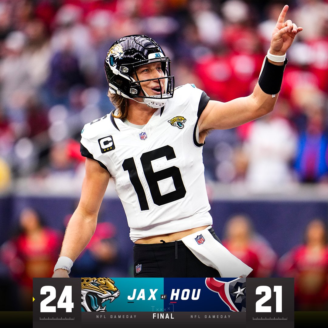 JAGUARS STAY ☝️ IN THE AFC SOUTH 

#JAXvsHOU | #Duuuval