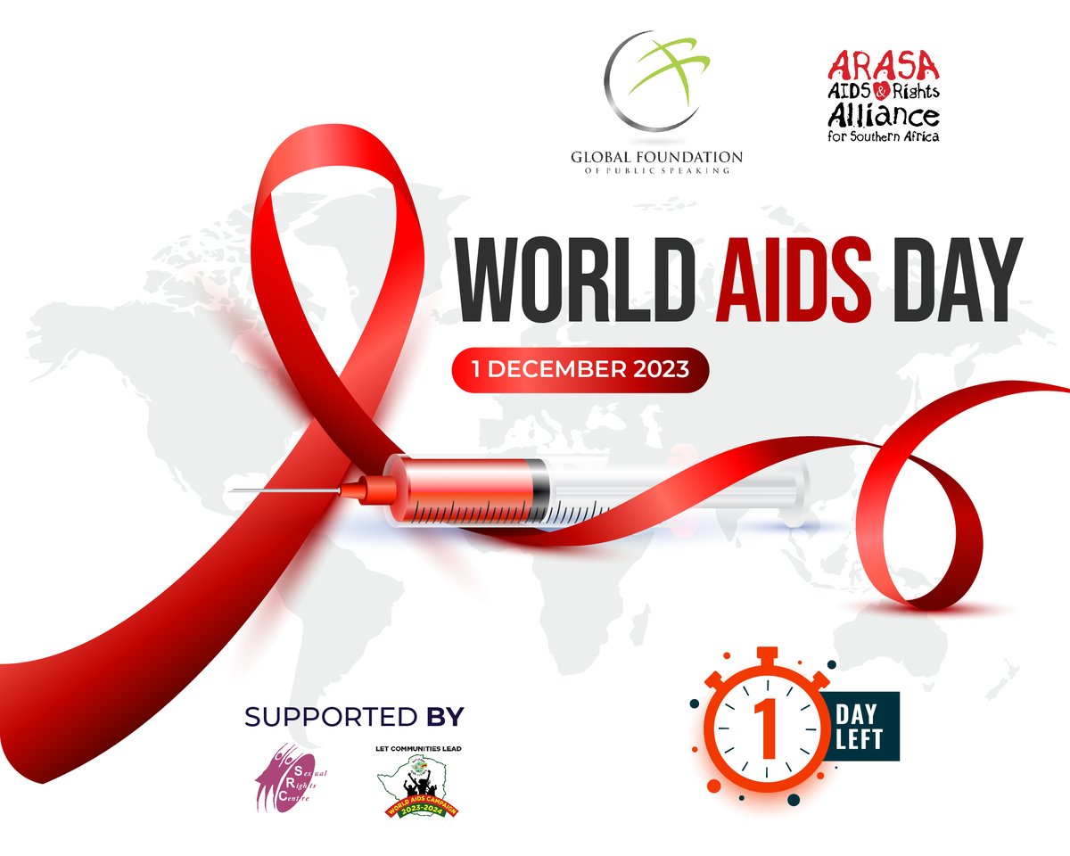 GFPSzw's tweet photo. "Hate AIDS, not the people having It. Show your support to people who are HIV positive" - Unknown

Injecting hope, wrapping it in solidarity. World AIDS Day is coming. #SupportHIVAwareness #SpreadLove #WorldAIDSDay2023

@naczim @_ARASAcomms @SexualTalk https://t.co/Pm5bLsDZGw