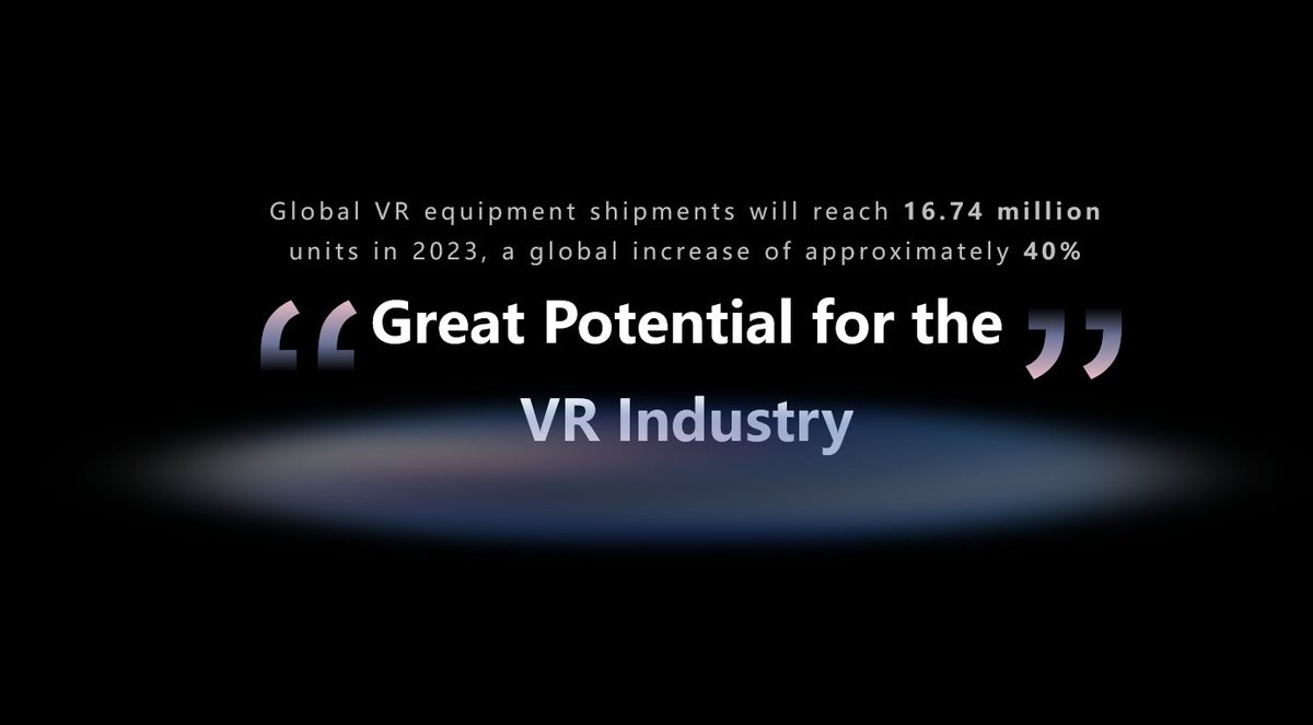 DashangMedia's tweet photo. Dashang VR milestones! 
🎉 50,000 units sold internally to members
💻 Q4 brings round 2: Sales open to ALL members online! Targeting 50,000 units, $2.73m!
🔮 End of 2023: Goal of 100k VR units, with projected sales $5.45m!
Dashang VR is on the rise - #VRSuccess $TKVR https://t.co/bzWG6uYKOq