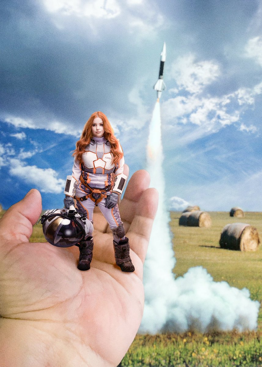 bobascher1's tweet photo. “I’m not sure I’m ready for this…your model rockets aren’t very robustly built…”
“You got this! @arielwinter
#modelrockets #rocketeer #arielwinter #handheld #tospace #mars #starsonmars #sizetwitter https://t.co/muqOqfLADq