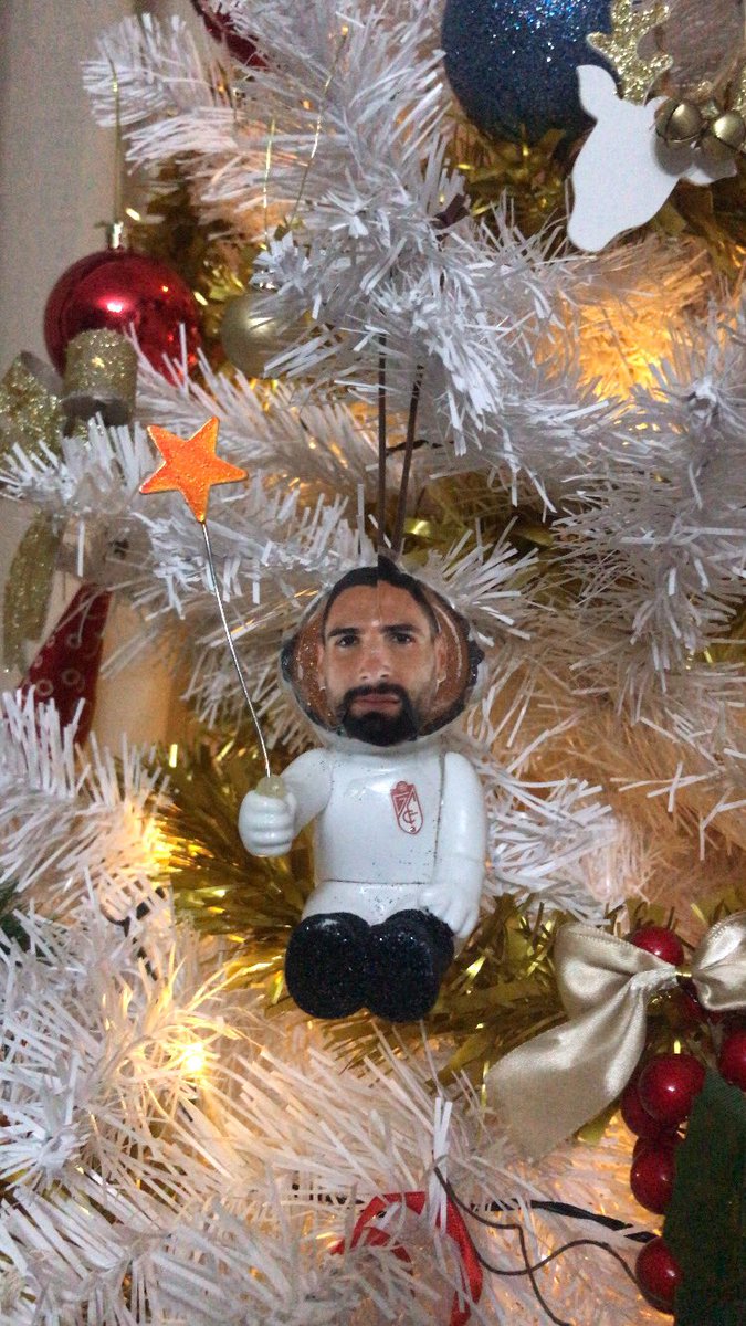 EstherIdigoras's tweet photo. la mejor decoración del árbol de navidad @GranadaCF @famara2001 https://t.co/azMgZQqwHN