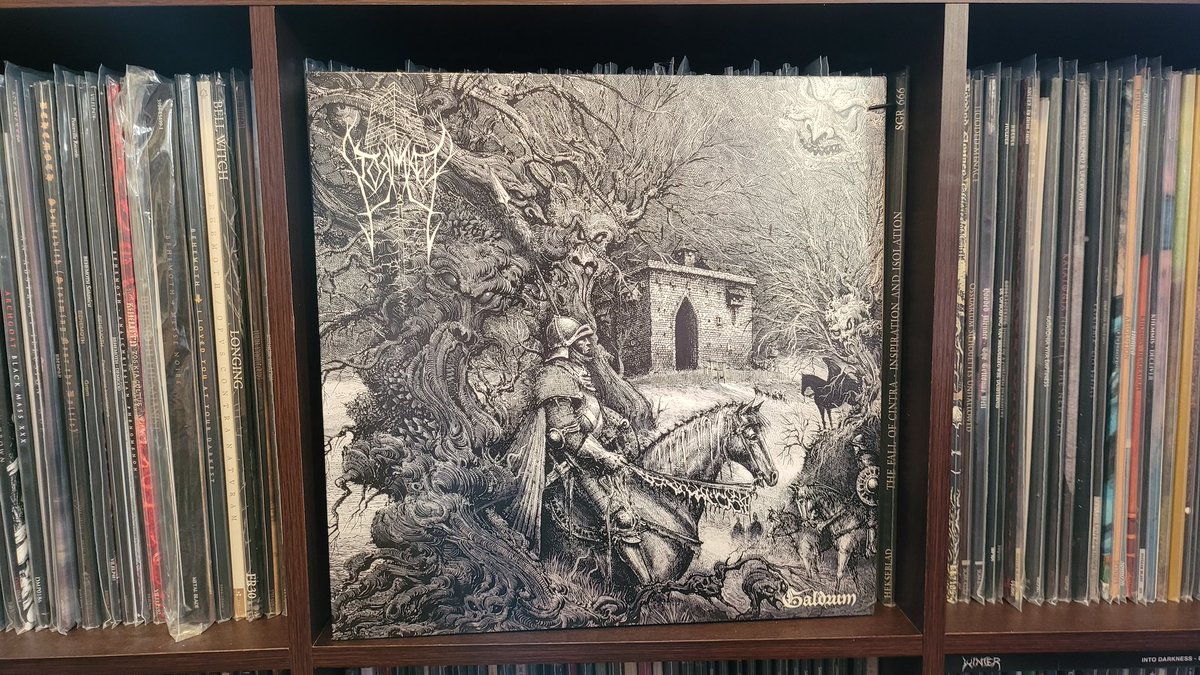 peartnoy's tweet photo. #nowspinning "Galdrum" by Stormkeep. A phenomenal album from one of the best current melodic black metal acts. Looking forward to whatever comes next. #stormkeep #galdrum #vinyl https://t.co/ztiIZuj1Qm