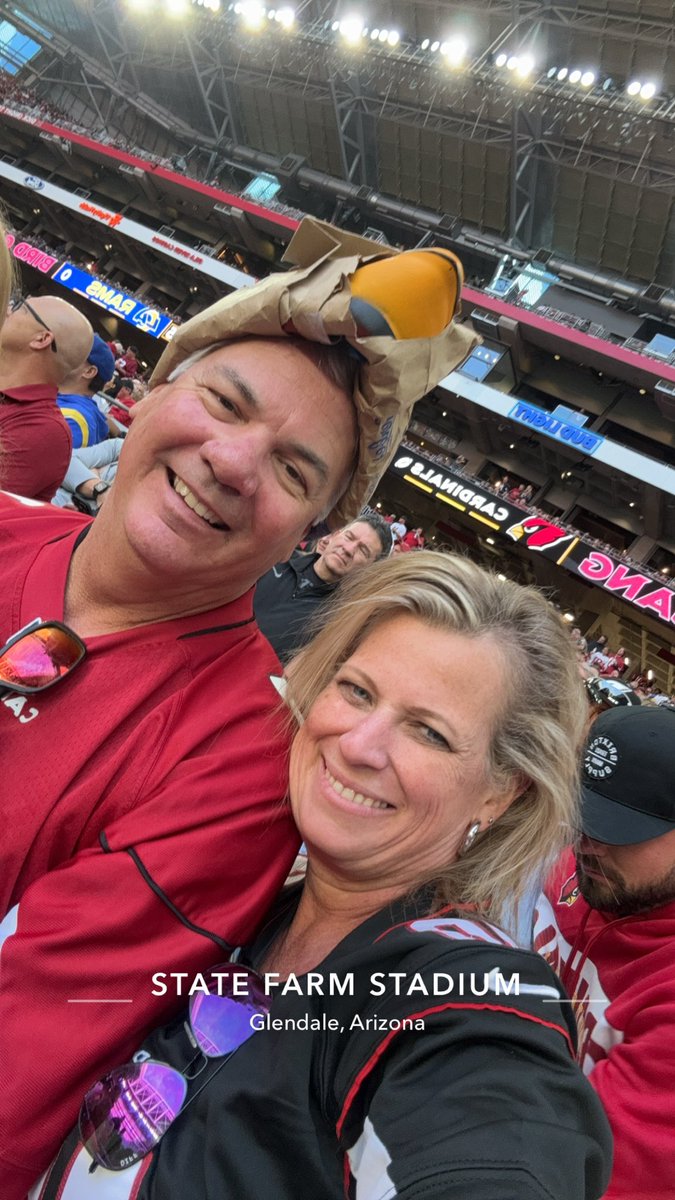 melyndajohnson's tweet photo. Letβs go @AZCardinals #GetThatWin #BirdGang #ProtectTheNest https://t.co/ON5hDpEaOS