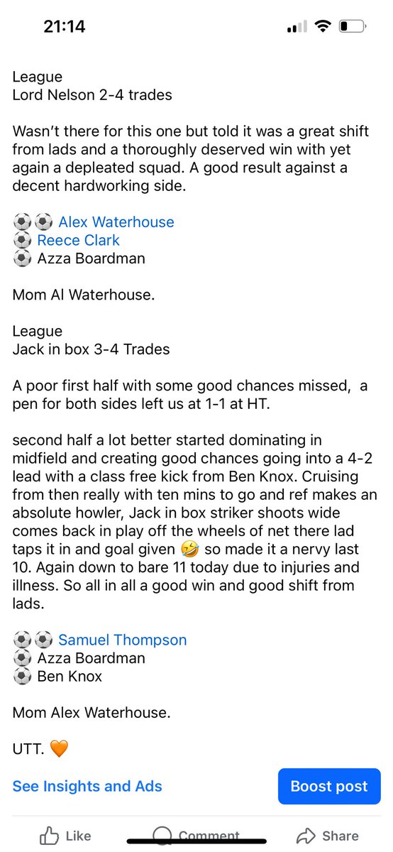AfcTrades's tweet photo. Sorry there’s been no updates due to holiday and sat on bog for over a week but last two league results below 👍🏻 https://t.co/crJFtyindU