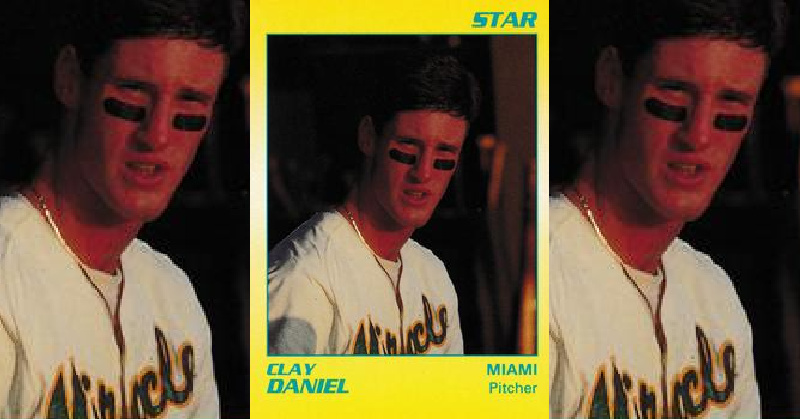 Clay Daniel worked to make bigs over six seasons; Later turned scout | Active 1984 to 1990 greatest21days.com/2023/11/clay-d… #Reds