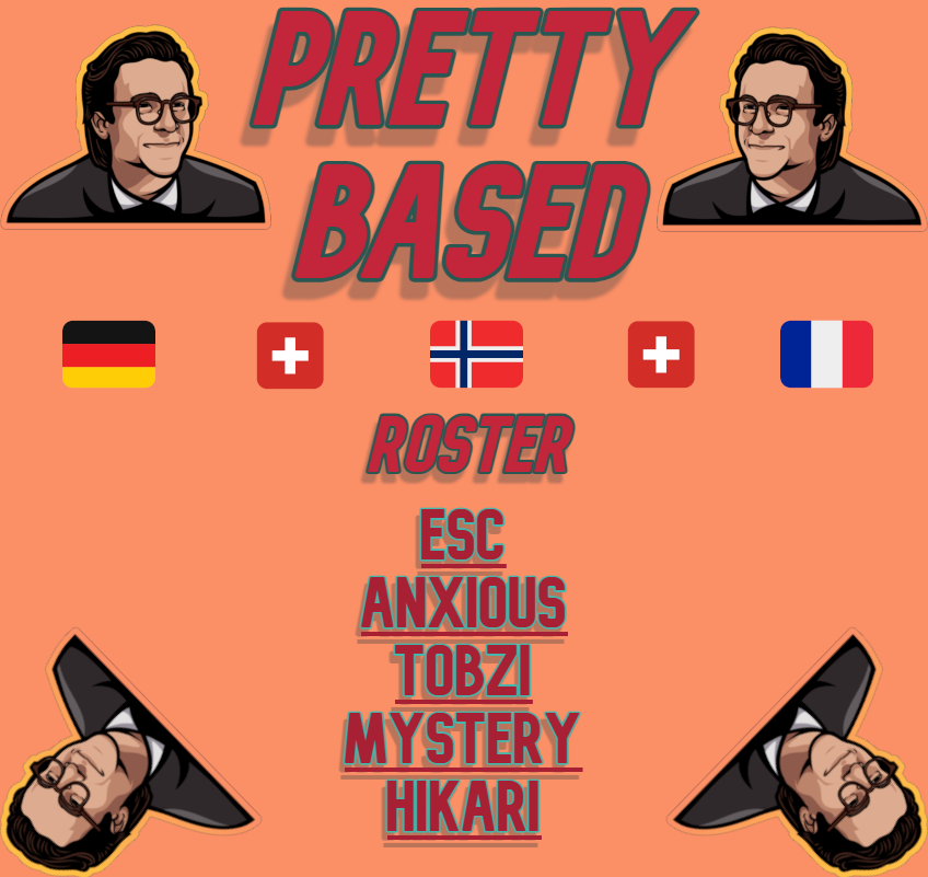 Mystery_LuL's tweet photo. Announcing Roster
Team Pretty Based for Swiss Elite Series 1
#OWSES
๐ก๏ธ @Mystery_LuL
๐ซ@Tobzi1
๐ซ@Hik4ri_OW
๐@esc
๐@xale_1310
Day 1 went pretty well.
We finished second in the seeding!
Let's see if we can keep that up in the playoffs! https://t.co/8qfad9PRsj
